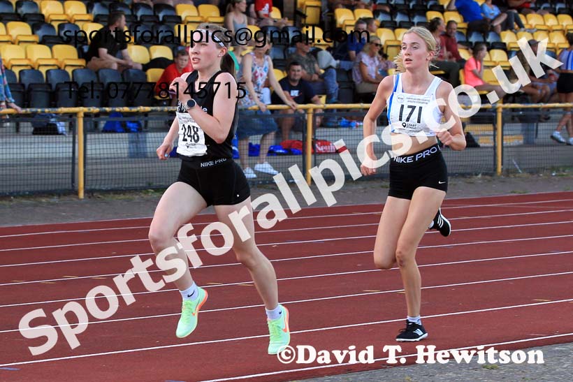3000 metres, 2022 NEGP Monkton No. 6, Wednesday, Aug. 10th. Photo: David T. Hewitson/Sports for All Pics